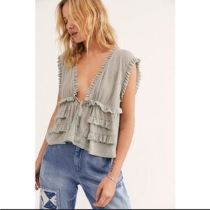 Free People FP Beach Flowy Top (size S)
